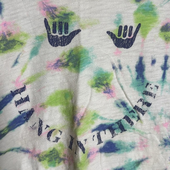 J Crew Crewcuts Kids' tie-dye "hang in there" T-shirt Size 10 - Picture 3 of 6